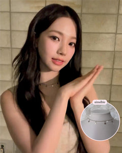 [Aespa Karina Necklace] Little Stars Choker Necklace - Silver