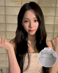 [Aespa Karina Necklace] Little Stars Choker Necklace - Silver