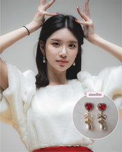 Load image into Gallery viewer, Lovely Lady Earrings - Red (Alice Do-A Earrings)