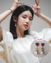 Load image into Gallery viewer, Lovely Lady Earrings - Red (Alice Do-A Earrings)