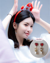 Load image into Gallery viewer, Lovely Lady Earrings - Red (Alice Do-A Earrings)