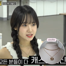 Load image into Gallery viewer, Lovely Ribbon Layered Necklace - Gold (Choi Yoojung, Kwon Jinah Necklace)