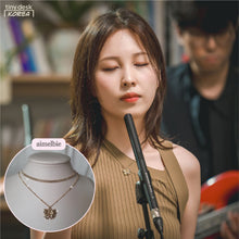 Load image into Gallery viewer, Lovely Ribbon Layered Necklace - Gold (Choi Yoojung, Kwon Jinah Necklace)