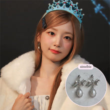 Load image into Gallery viewer, [Rocket Punch Yeonhee Earrings] Mary Earrings - Pearl Version (Silver)