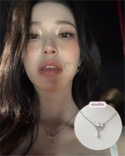 Load image into Gallery viewer, [fromis_9 Baek Jiheon Necklace] Moonlight Teardrops Semi Choker Necklace