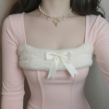 Load image into Gallery viewer, Dear and Star Pearl Necklace - Gold Color