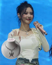 Load image into Gallery viewer, Princess Butterfly Chain Semi Choker Necklace [(G)-IDLE Miyeon Necklace]