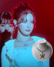 Load image into Gallery viewer, Princess Butterfly Chain Semi Choker Necklace [(G)-IDLE Miyeon Necklace]