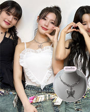 Load image into Gallery viewer, Princess Butterfly Chain Semi Choker Necklace [(G)-IDLE Miyeon Necklace]