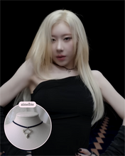 Load image into Gallery viewer, [ITZY Chaeryeong Necklace] Raindeer Choker Necklace - Silver Color