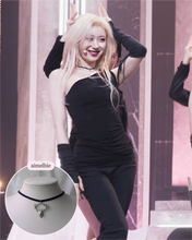 Load image into Gallery viewer, [ITZY Chaeryeong Necklace] Raindeer Choker Necklace - Silver Color