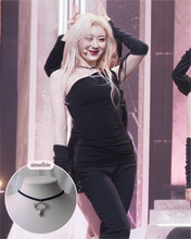 Load image into Gallery viewer, [ITZY Chaeryeong Necklace] Raindeer Choker Necklace - Silver Color