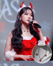 Load image into Gallery viewer, Rosepink Heart Crystal Party Queen Choker Necklace (KARA Gyuri Necklace)