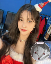 Load image into Gallery viewer, Rosepink Heart Crystal Party Queen Choker Necklace (KARA Gyuri Necklace)