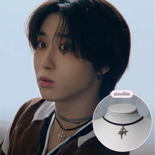 Load image into Gallery viewer, [Stray Kids Han Necklace] Sparkle Sparkle Choker Necklace - Silver Color