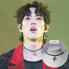 Load image into Gallery viewer, [Stray Kids Han Necklace] Sparkle Sparkle Choker Necklace - Silver Color
