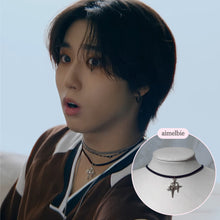 Load image into Gallery viewer, [Stray Kids Han Necklace] Sparkle Sparkle Choker Necklace - Silver Color