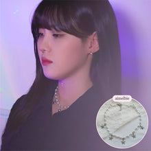 Load image into Gallery viewer, Starry Pearl Choker Necklace - Silver (Woo!ah! Nana, FIFTY FIFTY Sio, Kep1er Chaehyun Necklace)