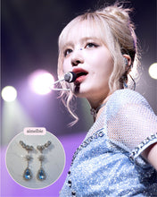 Load image into Gallery viewer, [IVE Liz, Kim Sejeong Earrings] Stellar Elf Earrings - Light Sapphire