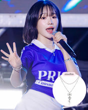 Load image into Gallery viewer, [Jo Yuri, Rescene Woni Necklace/Anti-tarnish] Sweet Silver Heart Key Layered Necklace - Silver Color