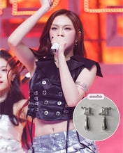Load image into Gallery viewer, [IU, BABYMONSTER Chiquita Earrings] Urban Metal drop earrings - Silver Color