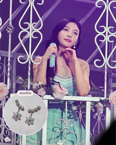 Daisy Wing Earrings - Simple (Silver ver.) (Red Velvet Joy, STAYC Isa, Han Hyojoo Earrings)