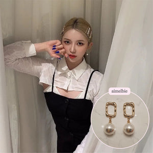 Judy Earrings - Gold (VIVIZ Sinb, Kep1er Xiaoting Earrings)