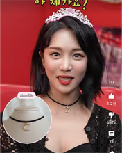 Load image into Gallery viewer, Crescent Moon Choker - Gold ver. [Penthouse 3 Hanjihyun(Joo Suk kyung) Choker]