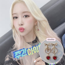 Load image into Gallery viewer, Cupid&#39;s Heart Earrings