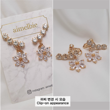 Load image into Gallery viewer, Daisy Wing Earrings - Simple (Gold ver.) (Red Velvet Yeri, Park Eunbin Earrings)