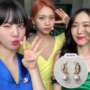 Dear Moon Earrings (WJSN Eunseo, VIVIZ Umji Earrings)