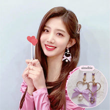 Load image into Gallery viewer, Violet Candy Pop Earrings (TWICE Momo Earrings)