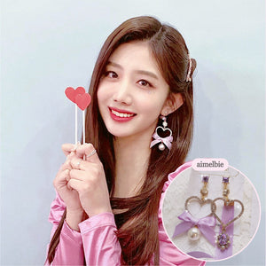 Violet Candy Pop Earrings (TWICE Momo Earrings)