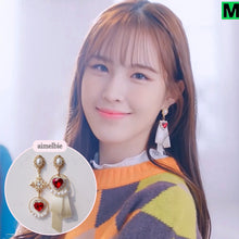 Load image into Gallery viewer, Ruby Love Wizard Earrings (Weeekly Jaehee, Soeun Earrings)