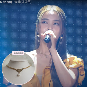 Art Nouveau Queen Choker Necklace (Mamamoo Solar Necklace)