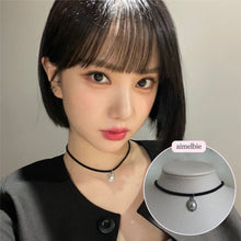 Load image into Gallery viewer, Antique Oval Choker - Pearl (Silver ver.) (VIVIZ Eunha, Woo!ah! Nana Necklace)