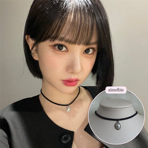 Antique Oval Choker - Pearl (Silver ver.) (VIVIZ Eunha, Woo!ah! Nana Necklace)