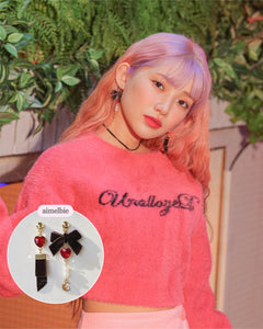 Brown Magic Girl Earrings (Alice Sohee, Alice Yukyung Earrings)