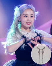 Load image into Gallery viewer, [IU Earrings] Daisy Wing Earrings - Longdrop (Silver ver.)