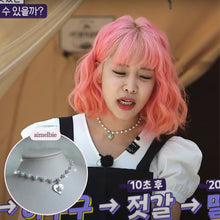 Load image into Gallery viewer, Baby Angel Pearl Choker - Silver ver. (Choi Yena Necklace)