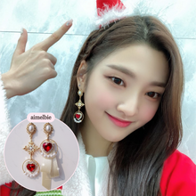 Load image into Gallery viewer, Ruby Love Wizard Earrings (Weeekly Jaehee, Soeun Earrings)