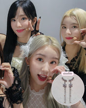Load image into Gallery viewer, [IU Earrings] Daisy Wing Earrings - Longdrop (Silver ver.)