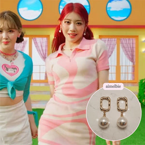 Judy Earrings - Gold (VIVIZ Sinb, Kep1er Xiaoting Earrings)