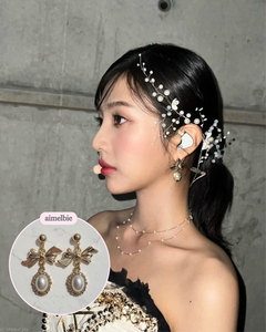 Mary Earrings - Pearl Version (Redvelvet Joy Earrings)