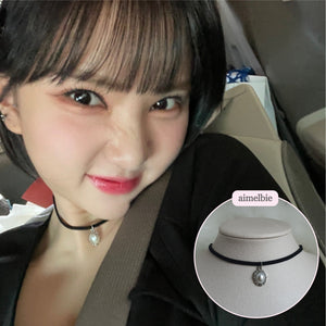 Antique Oval Choker - Pearl (Silver ver.) (VIVIZ Eunha, Woo!ah! Nana Necklace)