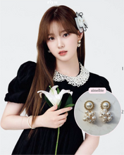 Load image into Gallery viewer, Pearl Bouquet Earrings - Antique ver. (Kep1er Chaehyun Earrings)