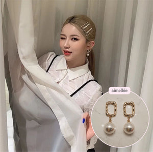 Judy Earrings - Gold (VIVIZ Sinb, Kep1er Xiaoting Earrings)