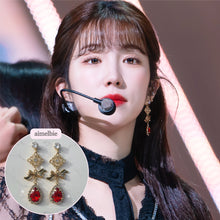 Load image into Gallery viewer, Oriental Princess Earrings - Red
