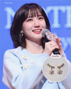 Daisy Wing Earrings - Simple (Gold ver.) (Red Velvet Yeri, Park Eunbin Earrings)