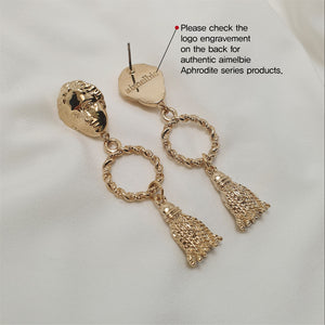 Aphrodite Series - Ring and Tassel Earrings